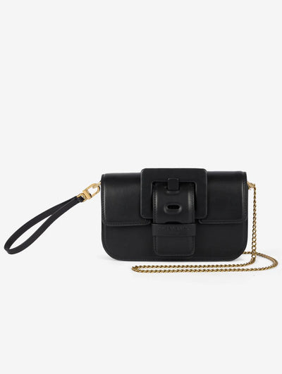 Sac en cuir noir